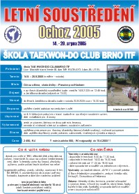 propozice na letn soustedn Ochoz 2005